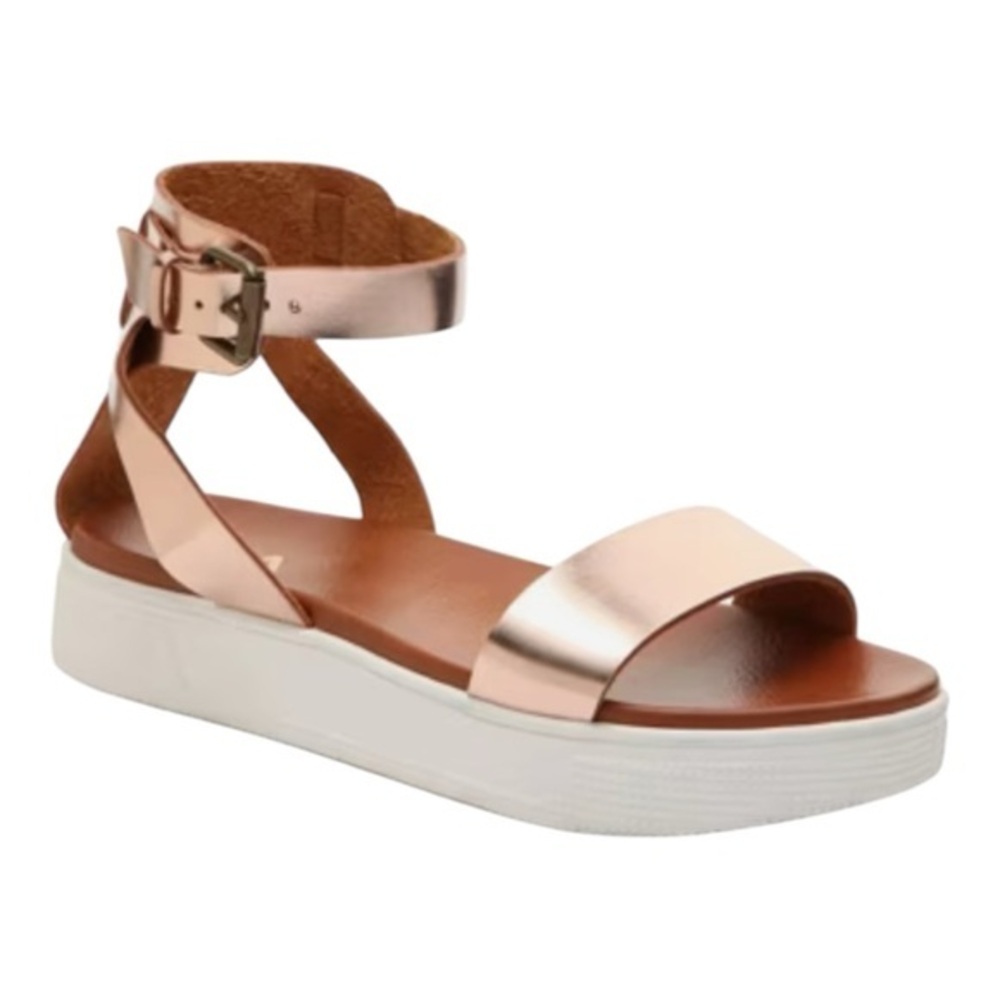 MIA Ellen Women's Metallic Platform Sandals